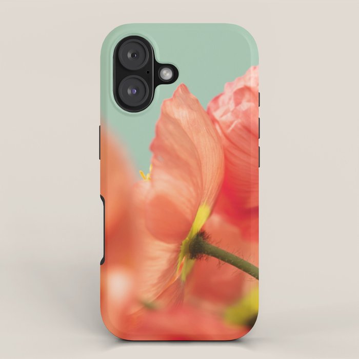 Pastel Poppy # iPhone Case Gallery Image 1