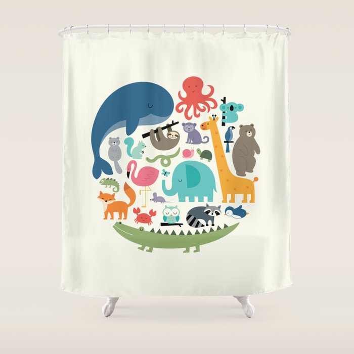 We Are One Shower Curtain Gallery Image 1