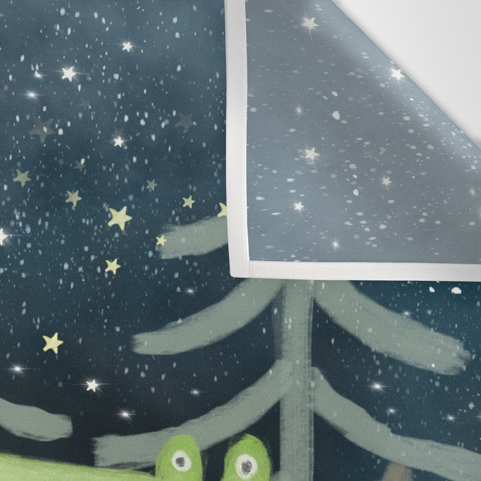 crocodoodle stars Wall Tapestry Gallery Image 3