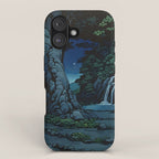 Night Walking at Goki - Nature Landscape iPhone Case Gallery Image 1