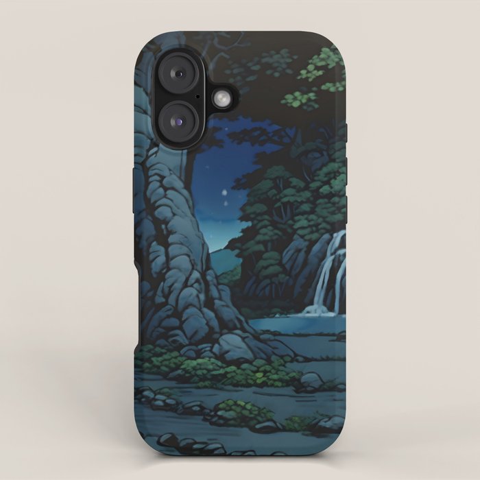 Night Walking at Goki - Nature Landscape iPhone Case Gallery Image 1