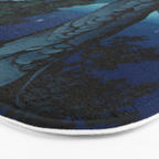 Night Walking at Goki - Nature Landscape Bath Mat Gallery Image 3