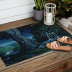 Night Walking at Goki - Nature Landscape Outdoor Rug Gallery Image 2