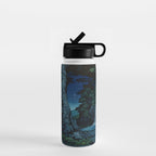 Night Walking at Goki - Nature Landscape Water Bottle Gallery Image 1