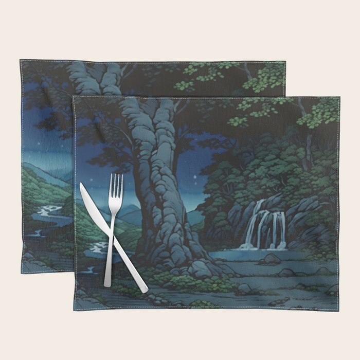 Night Walking at Goki - Nature Landscape Placemat Gallery Image 1