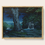 Night Walking at Goki - Nature Landscape Serving Tray Gallery Image 1