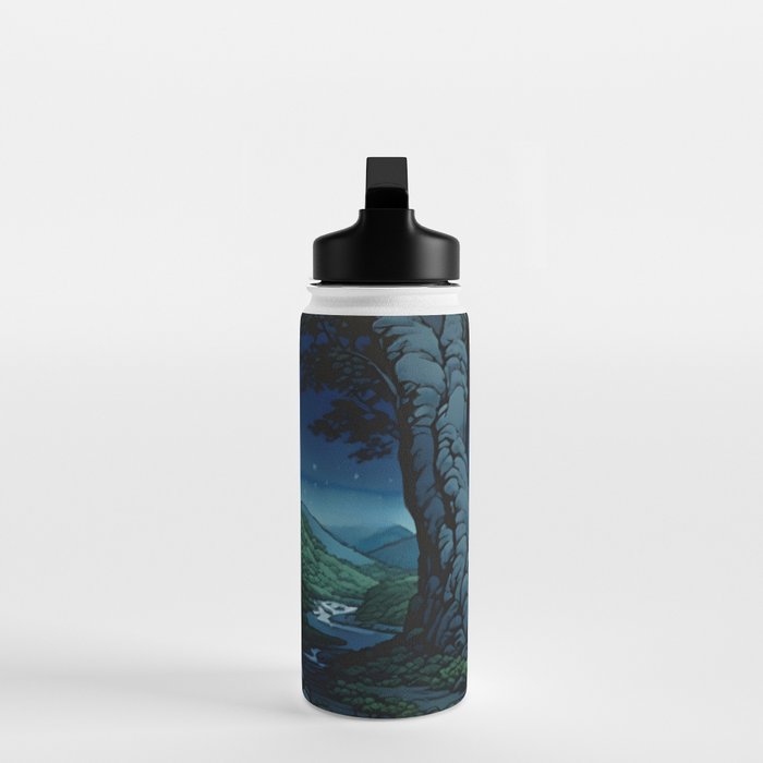 Night Walking at Goki - Nature Landscape Water Bottle Gallery Image 3