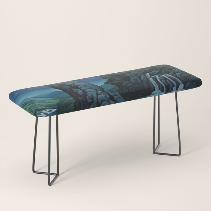 Night Walking at Goki - Nature Landscape Bench Gallery Image 1