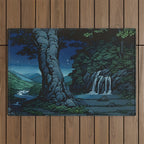 Night Walking at Goki - Nature Landscape Outdoor Rug Gallery Image 1