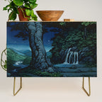 Night Walking at Goki - Nature Landscape Credenza Gallery Image 1