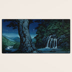 Night Walking at Goki - Nature Landscape Desk Mat Gallery Image 3