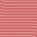 Minimal Line Curvature XXIX Rose Mid Century Modern Arch Abstract Coffee Mug Gallery Image 2