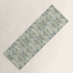 Vintage Sage Floral Yoga Mat Gallery Image 1
