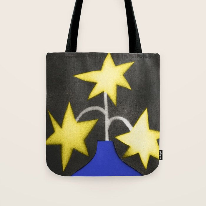 Starry Bloom Tote Bag Gallery Image 1