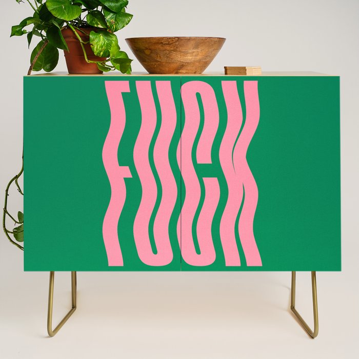 Favorite Word: Tropical Wavy Edition Credenza Gallery Image 1