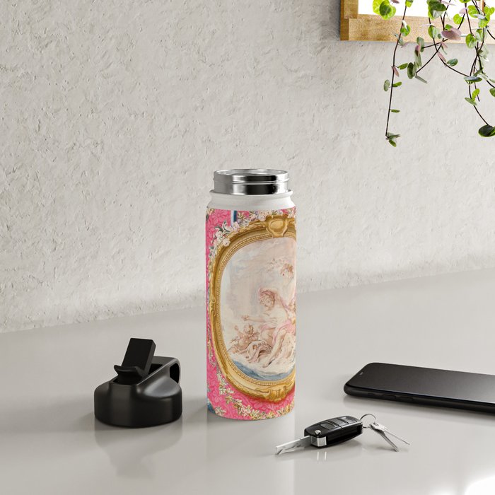 Venus Emerging from the Waters Tapestry François Boucher Water Bottle Gallery Image 4