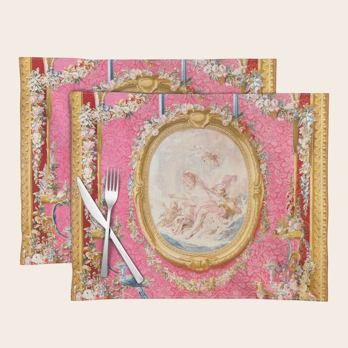 Venus Emerging from the Waters Tapestry François Boucher Placemat Gallery Image 1