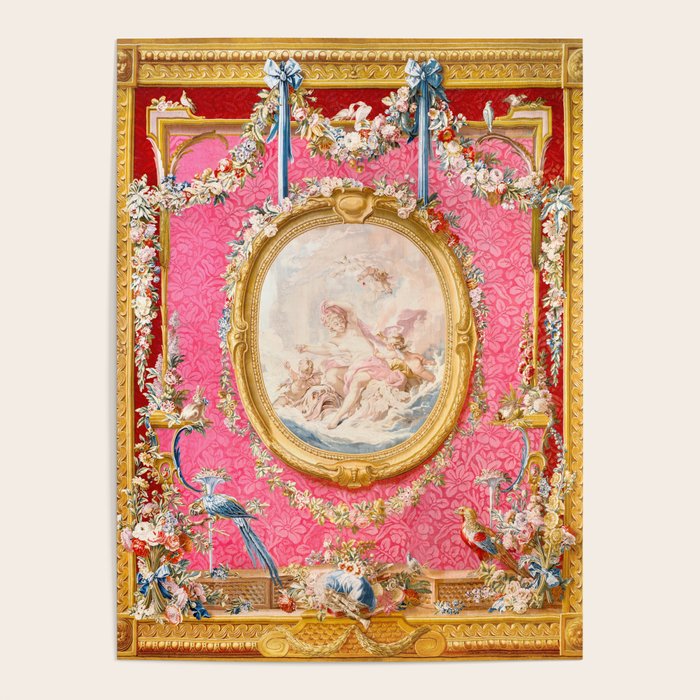 Venus Emerging from the Waters Tapestry François Boucher Poster Gallery Image 1