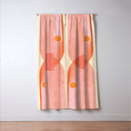 Abstraction_SUN_SUMMER_RED_HOT_SHINE_POP_ART_0322M Window Curtain Gallery Image 3