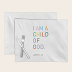I Am A Child Of God, Bible Verse  Placemat Gallery Image 1