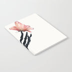 Butterfly on Skeleton Hand Notebook Gallery Image 2