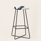 Butterfly on Skeleton Hand Stool Gallery Image 1