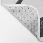 Butterfly on Skeleton Hand Bath Mat Gallery Image 2