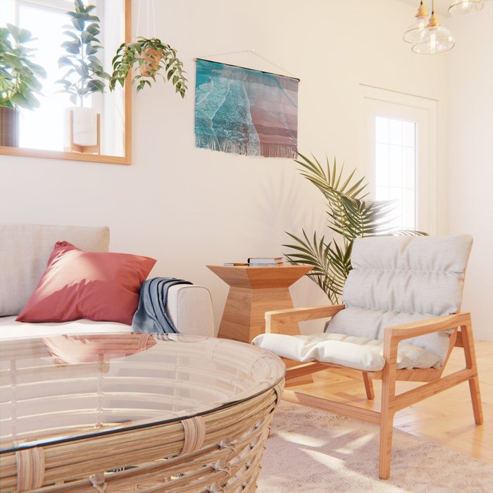 Sea Blue + Rose Gold Wall Hanging Gallery Image 2