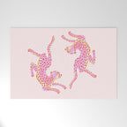 Just pink jungle life Welcome Mat Gallery Image 1
