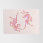 Just pink jungle life Rug Gallery Image 2