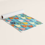 Happy Hippo Family Yoga Mat Gallery Image 2