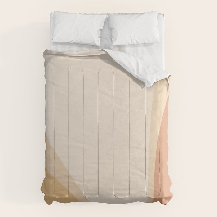 Minimalist Plant Abstract XCIV Comforter Gallery Image 1