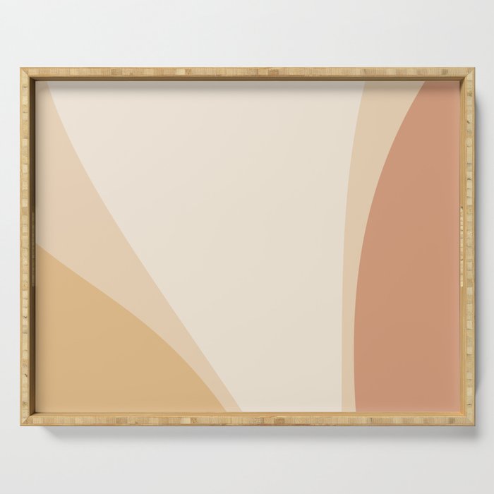 Minimalist Plant Abstract XCIV Serving Tray Gallery Image 1