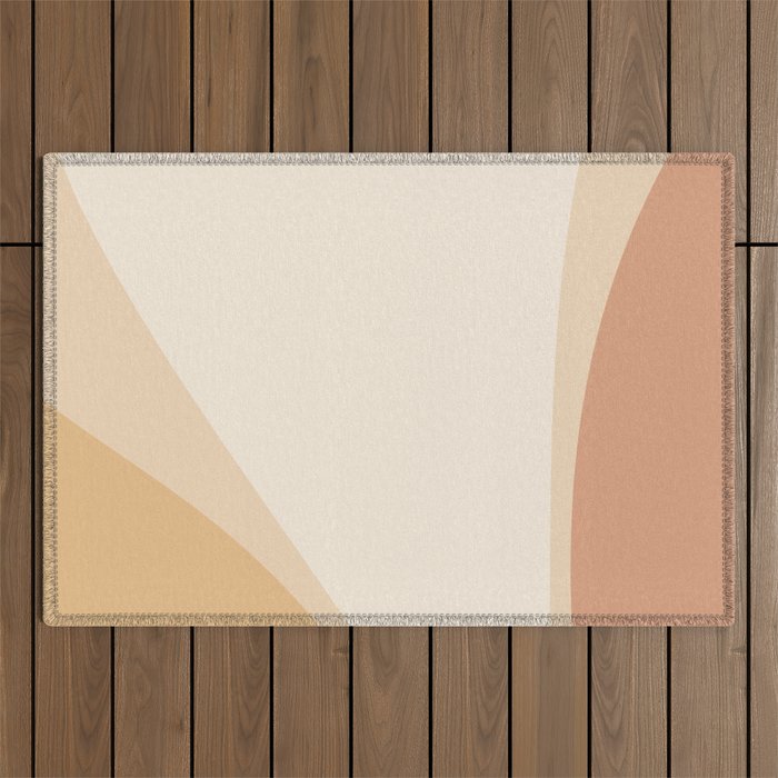 Minimalist Plant Abstract XCIV Outdoor Rug Gallery Image 1