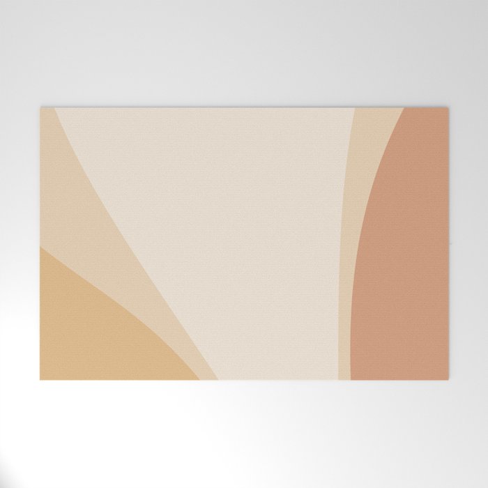 Minimalist Plant Abstract XCIV Welcome Mat Gallery Image 1