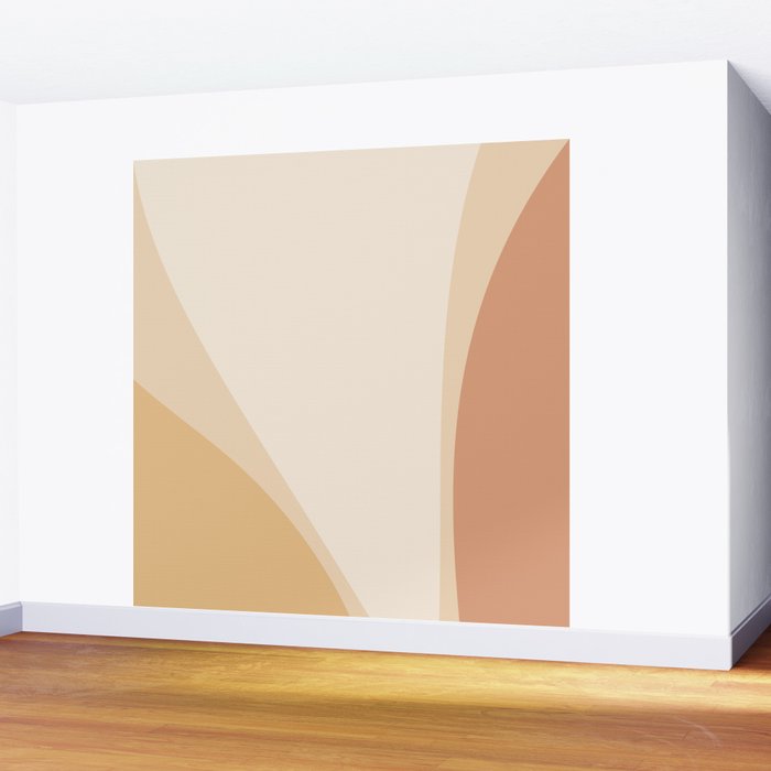 Minimalist Plant Abstract XCIV Wall Mural Gallery Image 2