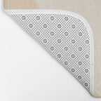 Minimalist Plant Abstract XCIV Bath Mat Gallery Image 2