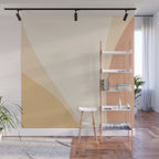 Minimalist Plant Abstract XCIV Wall Mural Gallery Image 1