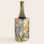 Vintage Tropical Flower And Bird Garden Wine Chiller Gallery Image 1