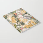 Vintage Tropical Flower And Bird Garden Notebook Gallery Image 2