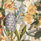 Vintage Tropical Flower And Bird Garden Coffee Mug Gallery Image 2