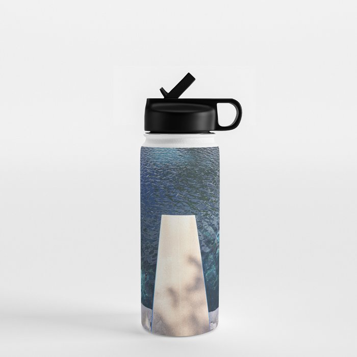 Large Pool Wall Art x Balmorhea State Park Print x West Texas Photography Water Bottle Gallery Image 1