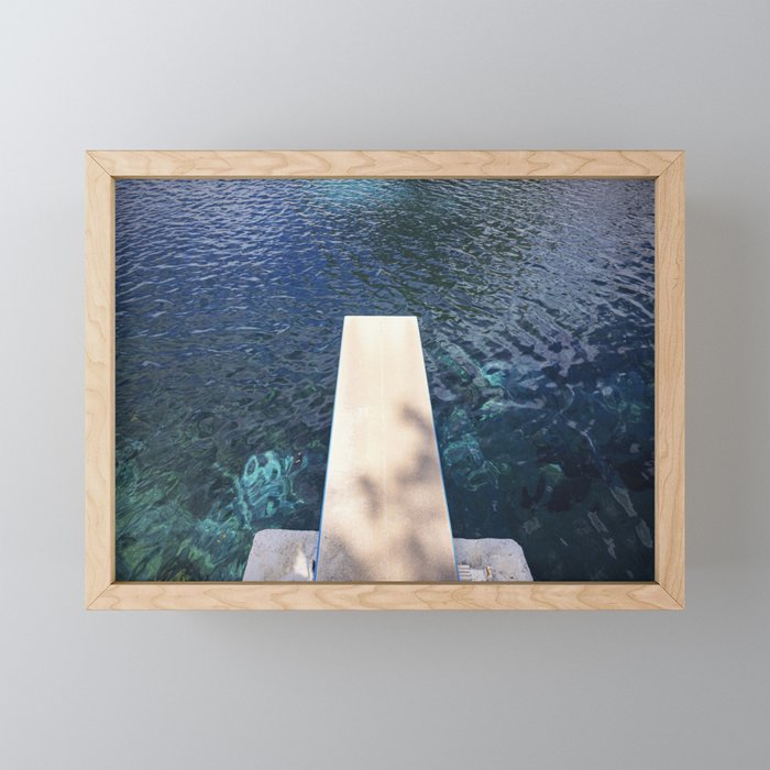Large Pool Wall Art x Balmorhea State Park Print x West Texas Photography Mini Art Print Gallery Image 1