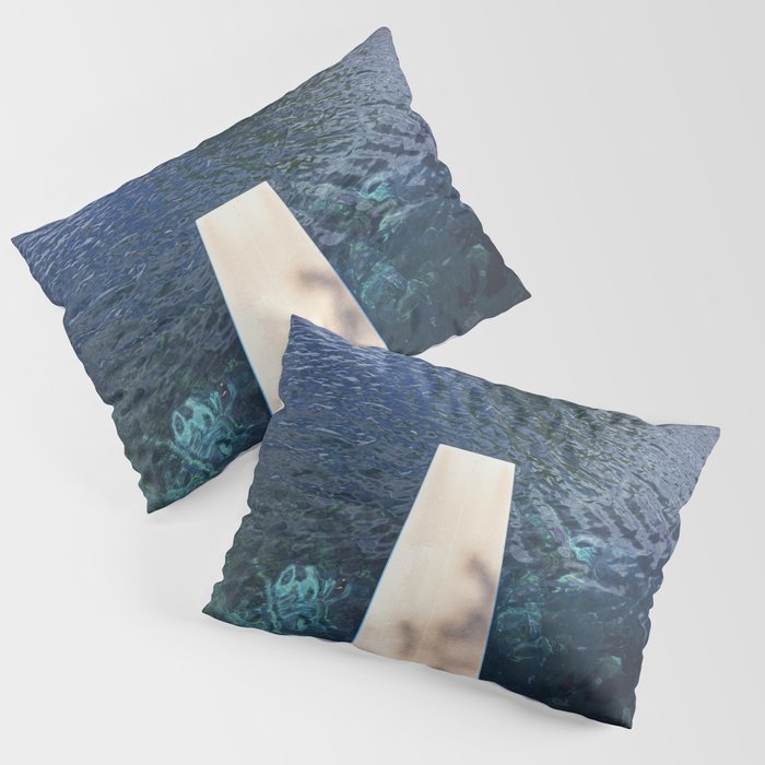 Large Pool Wall Art x Balmorhea State Park Print x West Texas Photography Pillow Sham Gallery Image 1