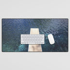 Large Pool Wall Art x Balmorhea State Park Print x West Texas Photography Desk Mat Gallery Image 1