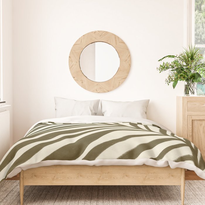 One Hundred-Leaved Plant #16 Duvet Cover Gallery Image 3