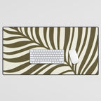 One Hundred-Leaved Plant #16 Desk Mat Gallery Image 1