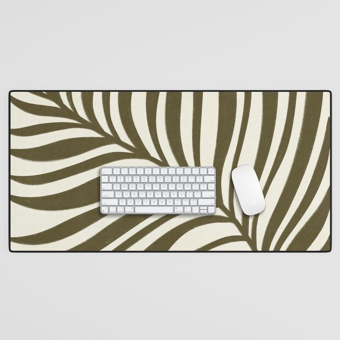 One Hundred-Leaved Plant #16 Desk Mat Gallery Image 1