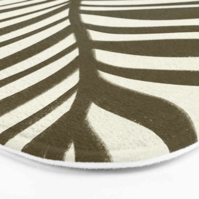 One Hundred-Leaved Plant #16 Bath Mat Gallery Image 3