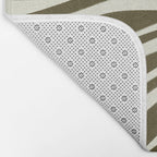 One Hundred-Leaved Plant #16 Bath Mat Gallery Image 2